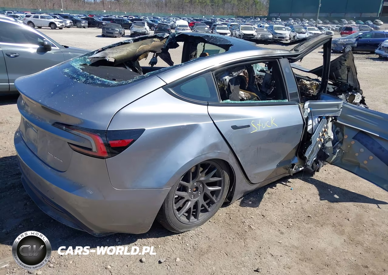 2025 Tesla Model 3 Long Range All-Wheel Drive VIN:5YJ3E1EB6SF993846 - 4