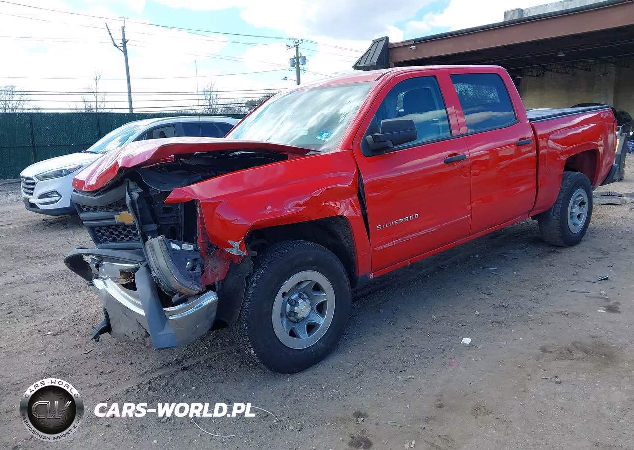 2014 Chevrolet Silverado 1500 Work Truck 1Wt VIN:3GCUKPEH1EG161141 - 2