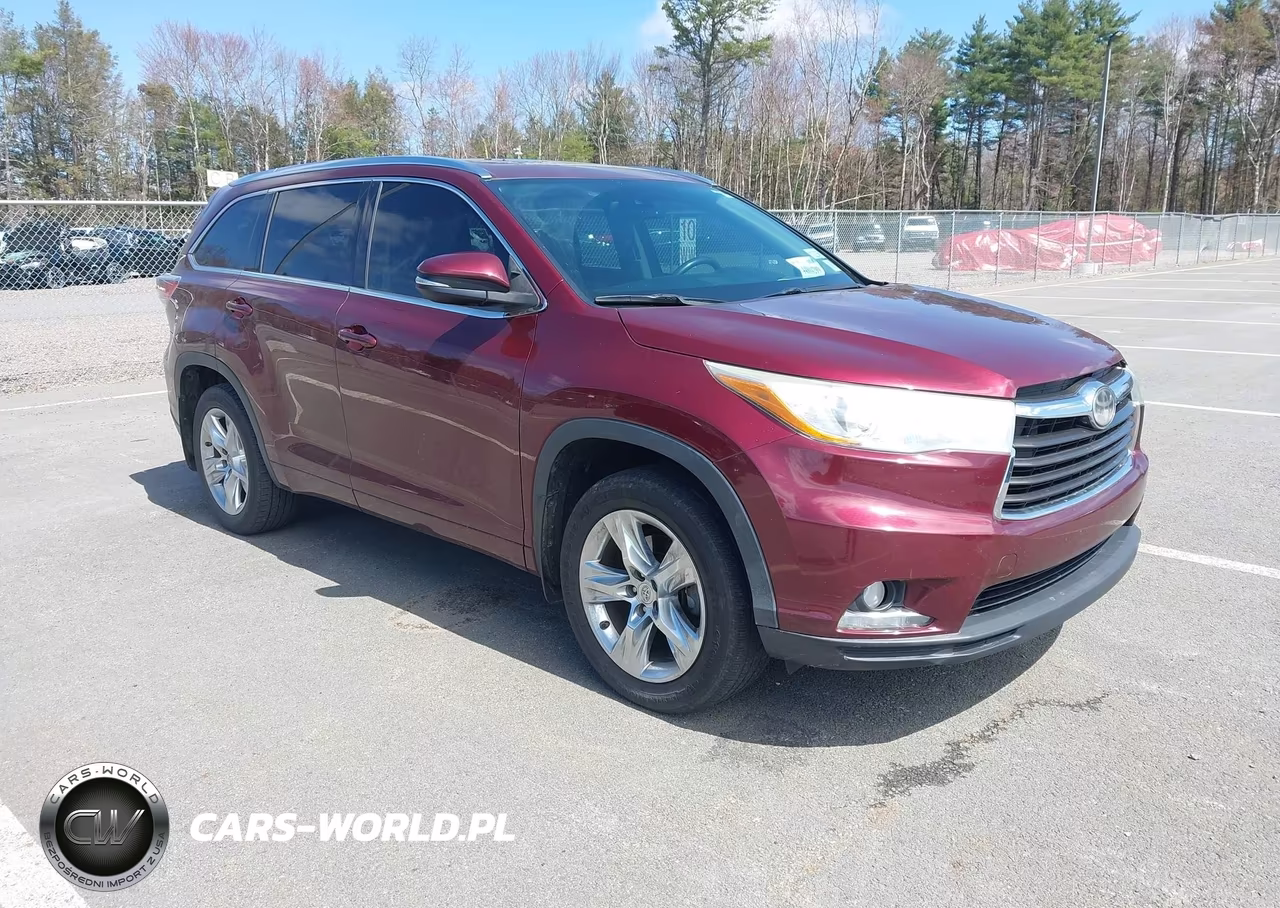 2014 Toyota Highlander Limited Platinum V6 – zdjęcie 1 z 16