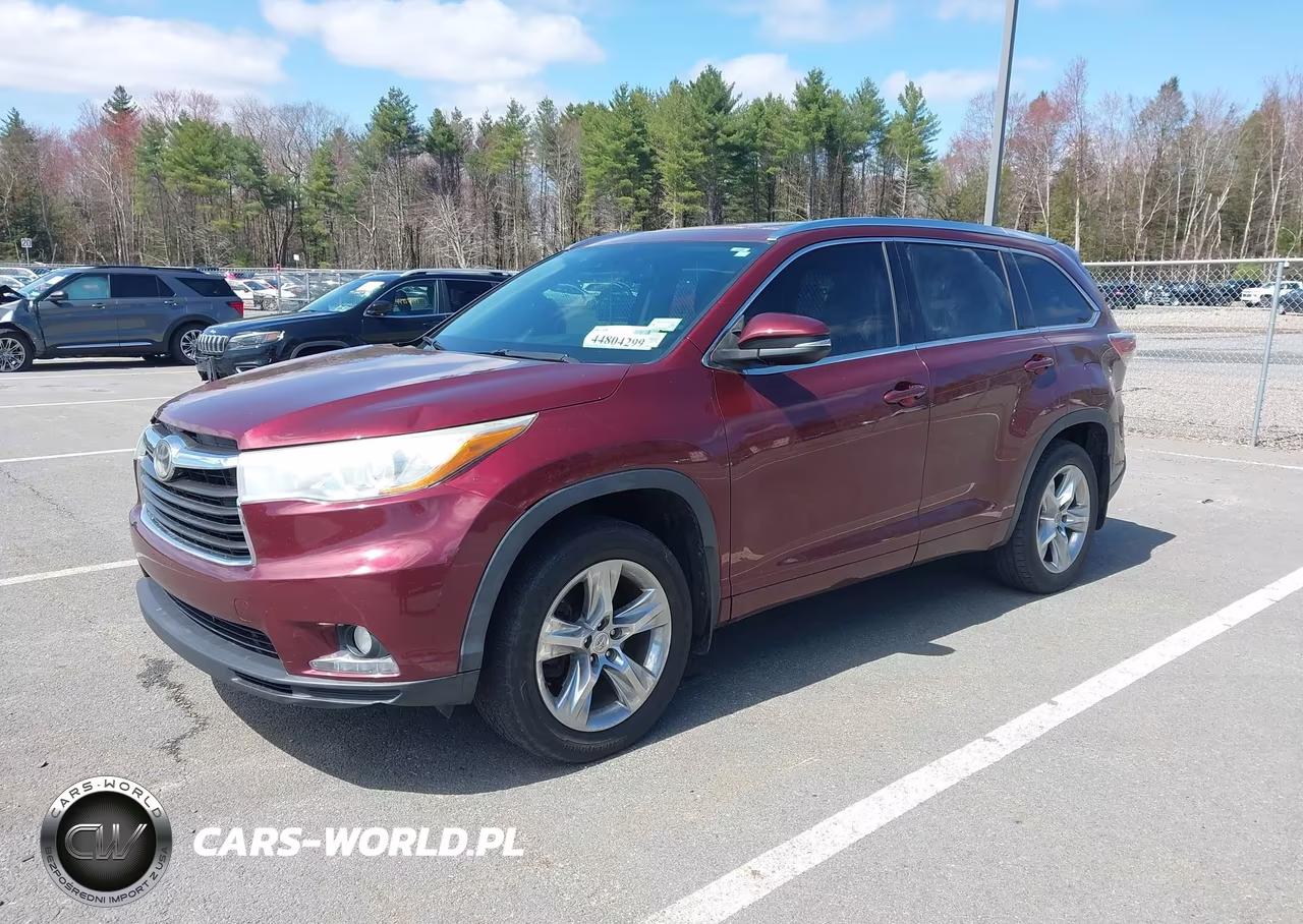 2014 Toyota Highlander Limited Platinum V6 VIN:5TDDKRFH1ES027399 - 2