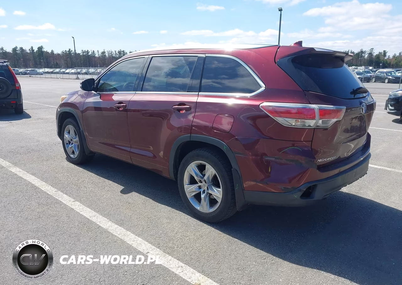 2014 Toyota Highlander Limited Platinum V6 VIN:5TDDKRFH1ES027399 - 3