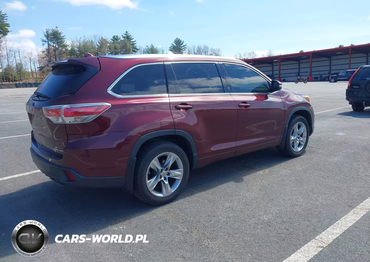 2014 Toyota Highlander Limited Platinum V6 VIN:5TDDKRFH1ES027399 - 4