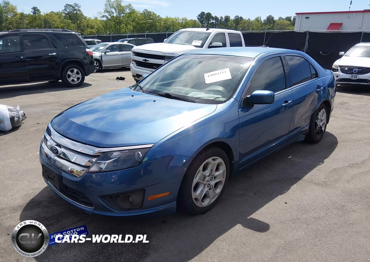 2010 Ford Fusion Se VIN:3FAHP0HA7AR409048 - 2