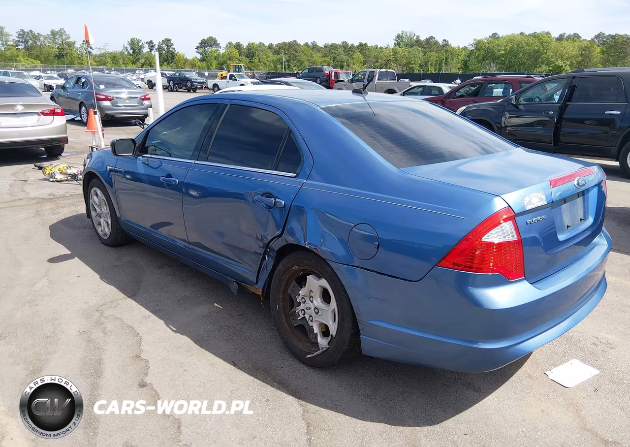 2010 Ford Fusion Se VIN:3FAHP0HA7AR409048 - 3