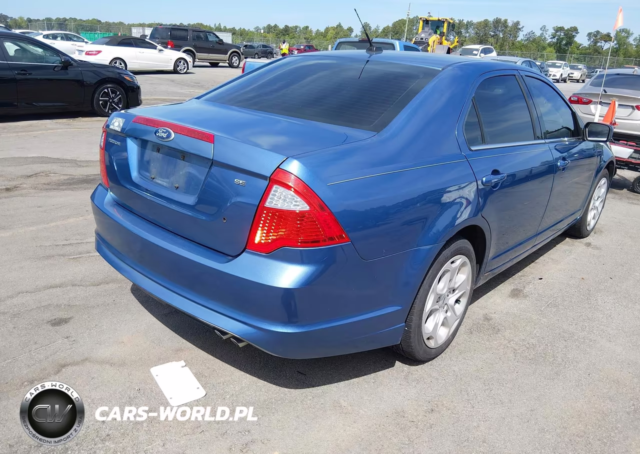 2010 Ford Fusion Se VIN:3FAHP0HA7AR409048 - 4