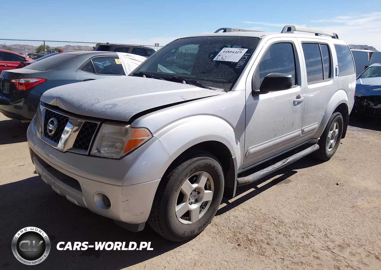 2007 Nissan Pathfinder S VIN:5N1AR18U77C638693 - 2