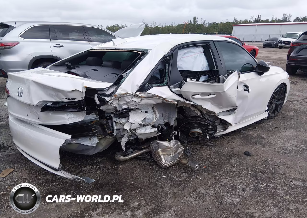 2026 Honda Civic Sport VIN:2HGFE2F57TH526511 - 4