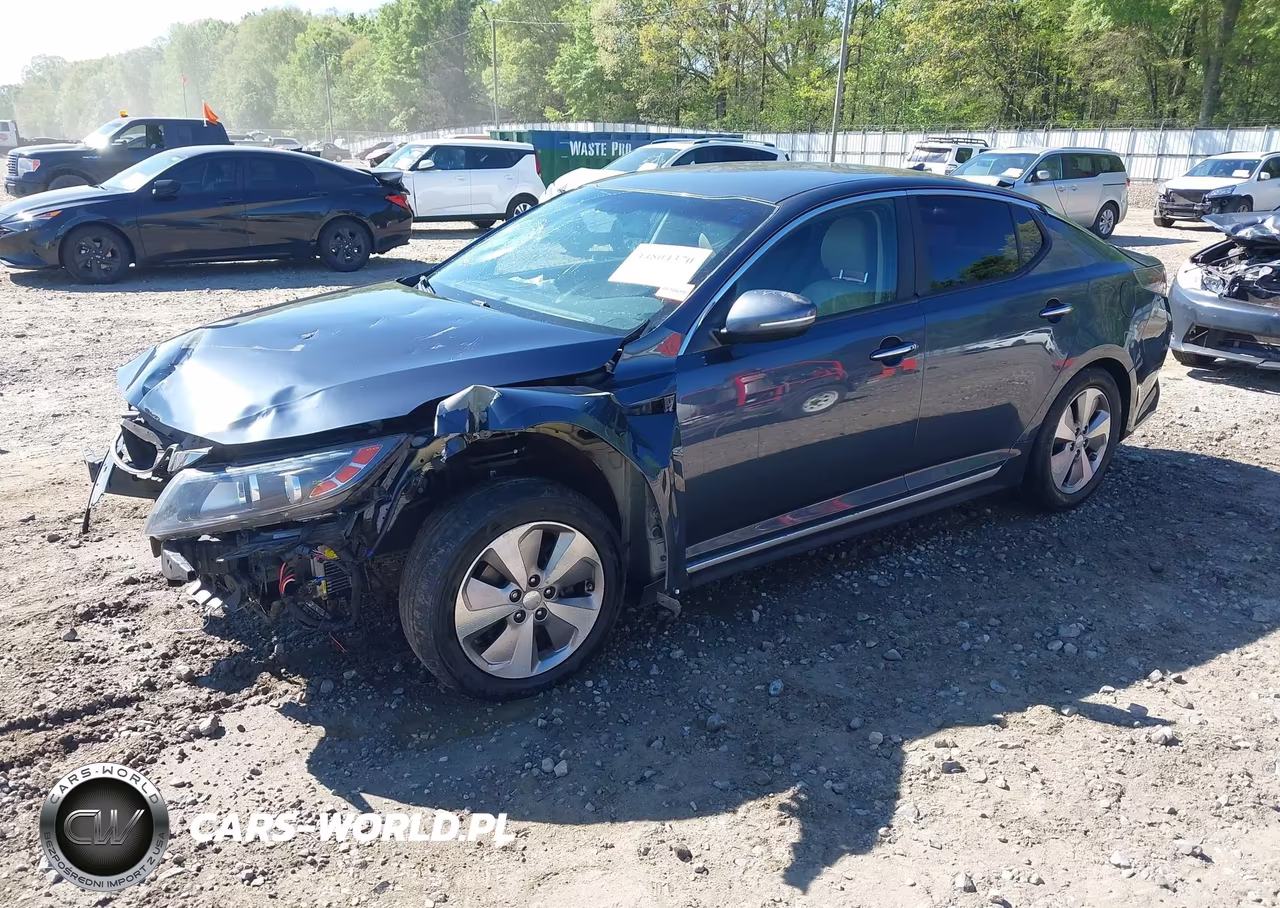 2015 Kia Optima Hybrid Ex VIN:KNAGN4AD1F5085352 - 2