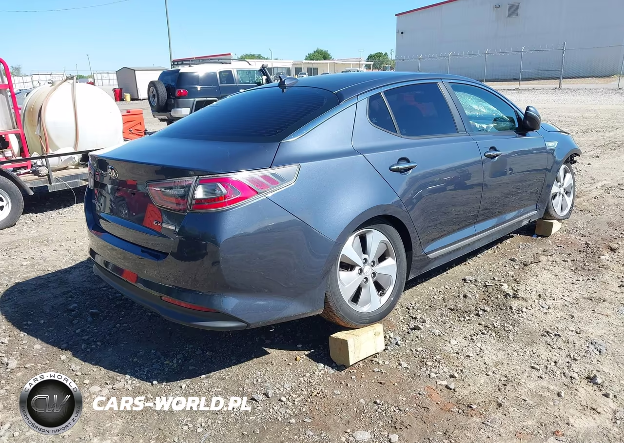 2015 Kia Optima Hybrid Ex VIN:KNAGN4AD1F5085352 - 4