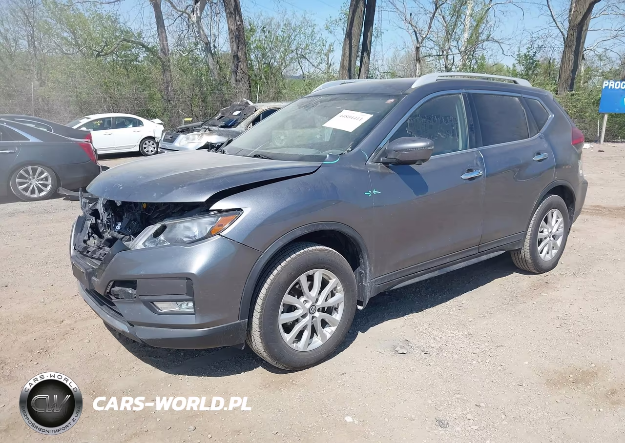 2017 Nissan Rogue Sv VIN:5N1AT2MV5HC882351 - 2