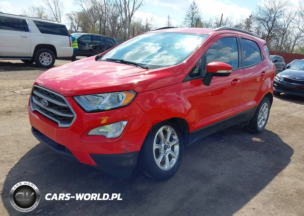 2018 Ford Ecosport Se VIN:MAJ3P1TE8JC242076 - 2