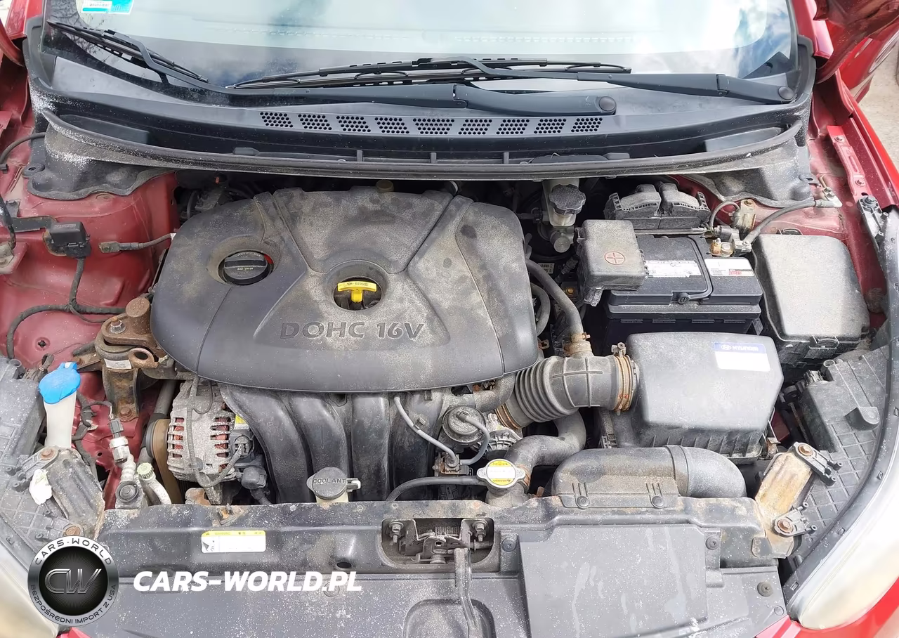 2012 Hyundai Elantra Gls (Ulsan Plant) VIN:KMHDH4AE9CU202890 - 10