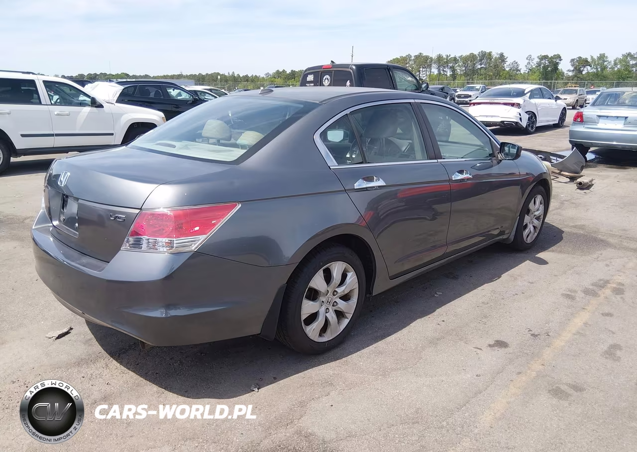 2008 Honda Accord 3.5 Ex-L VIN:1HGCP36848A071670 - 4