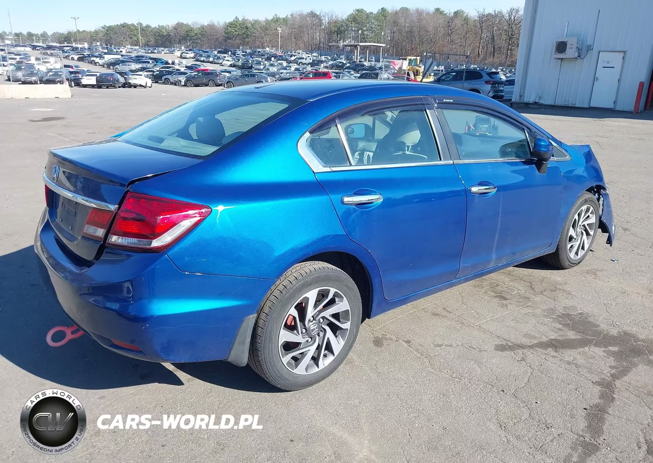 2014 Honda Civic Lx VIN:19XFB2F52EE084467 - 4