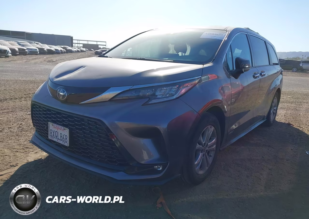 2021 Toyota Sienna Xse VIN:5TDXSKFC6MS033982 - 2