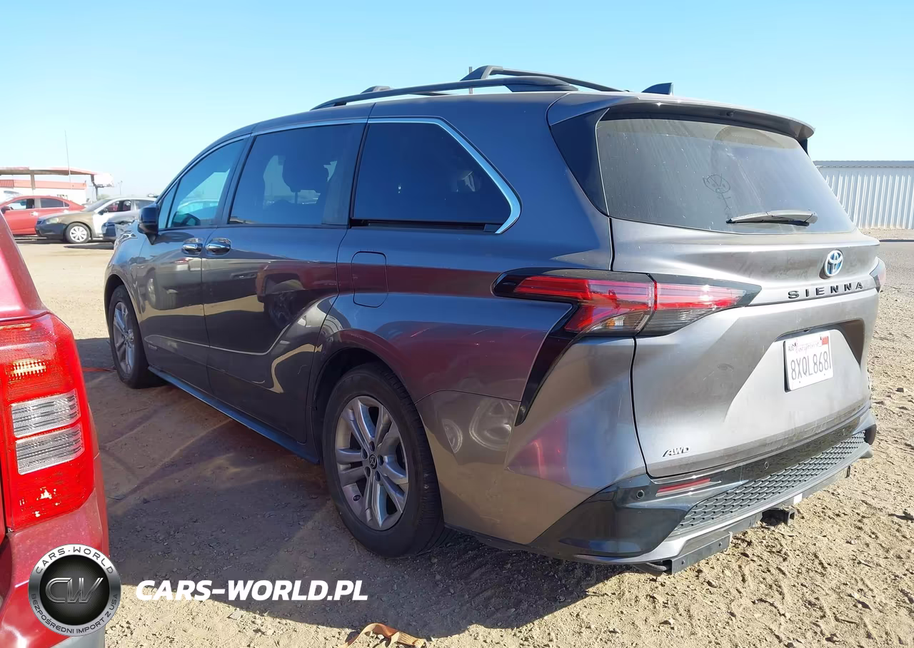 2021 Toyota Sienna Xse VIN:5TDXSKFC6MS033982 - 3