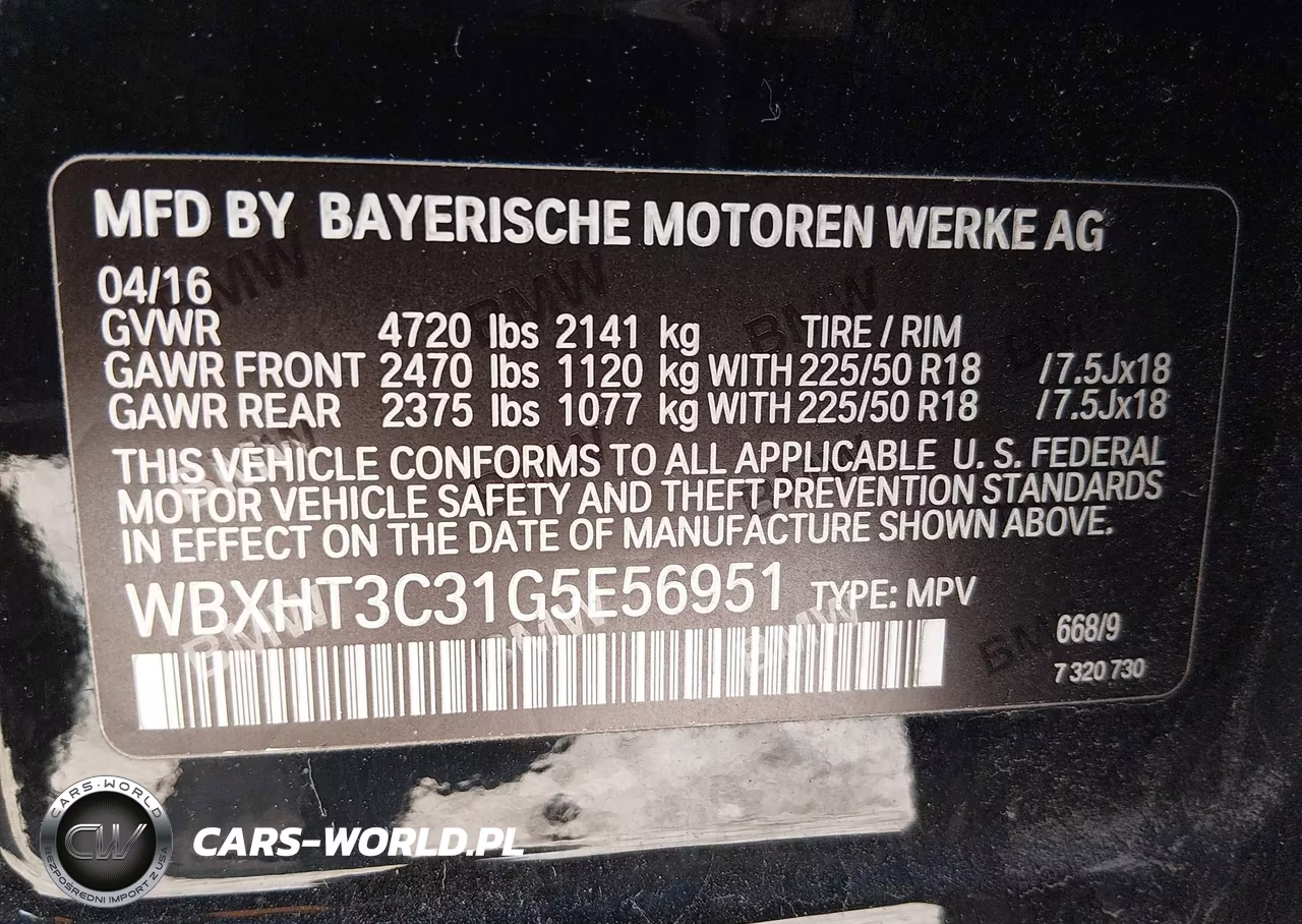 2016 BMW X1 xDrive28I VIN:WBXHT3C31G5E56951 - 9