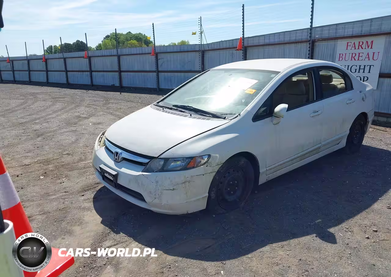 2008 Honda Civic Lx VIN:1HGFA16568L031197 - 2