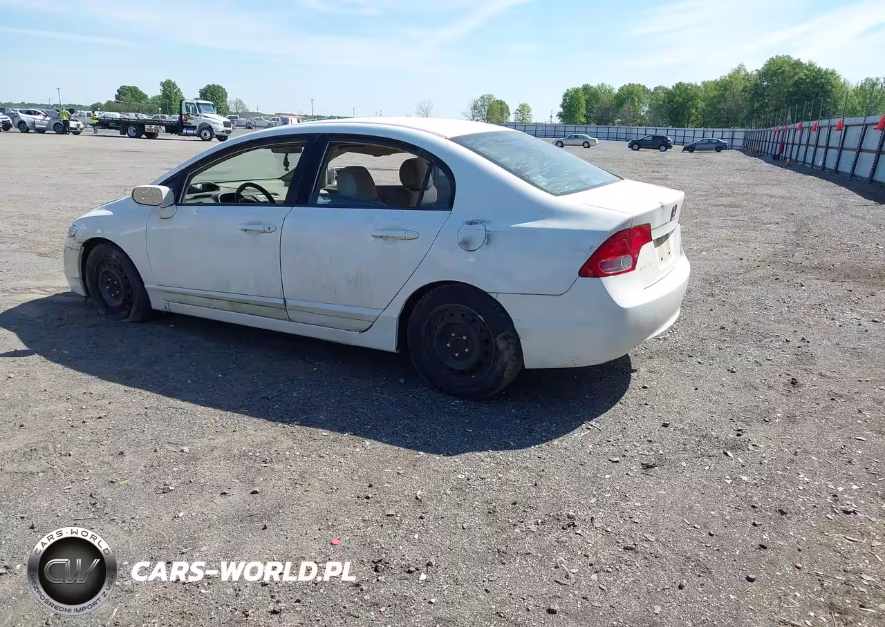 2008 Honda Civic Lx VIN:1HGFA16568L031197 - 3