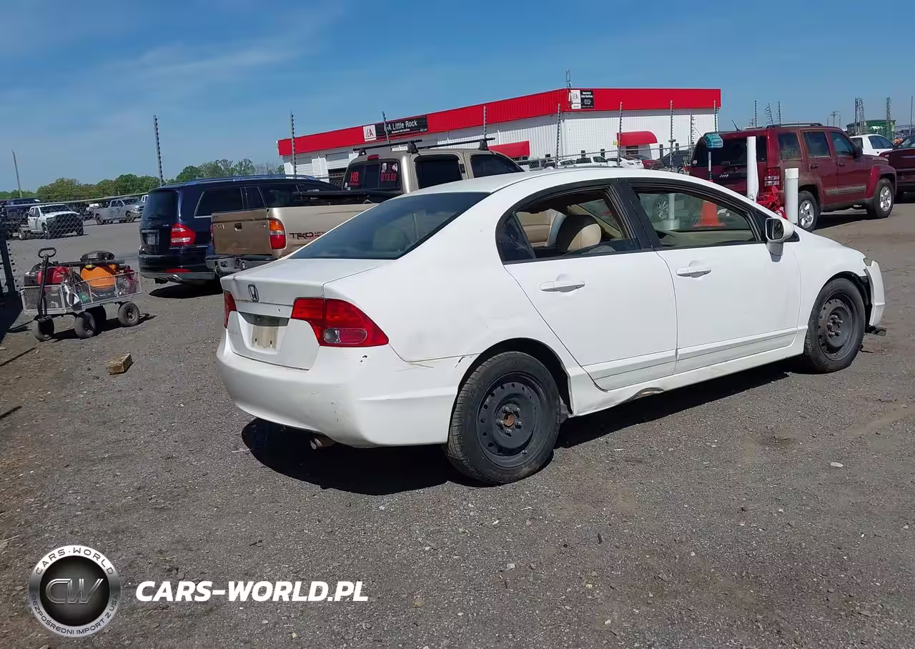 2008 Honda Civic Lx VIN:1HGFA16568L031197 - 4