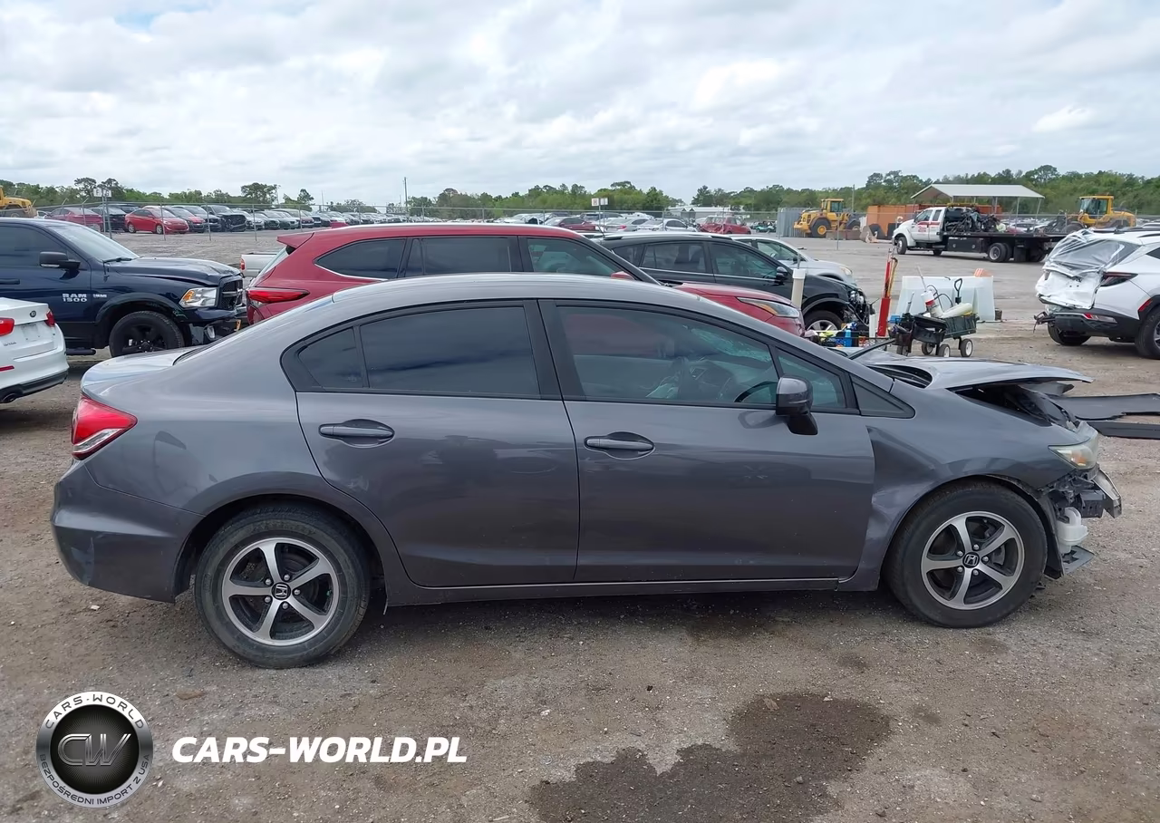 2015 Honda Civic Lx VIN:19XFB2F52FE250021 - 13