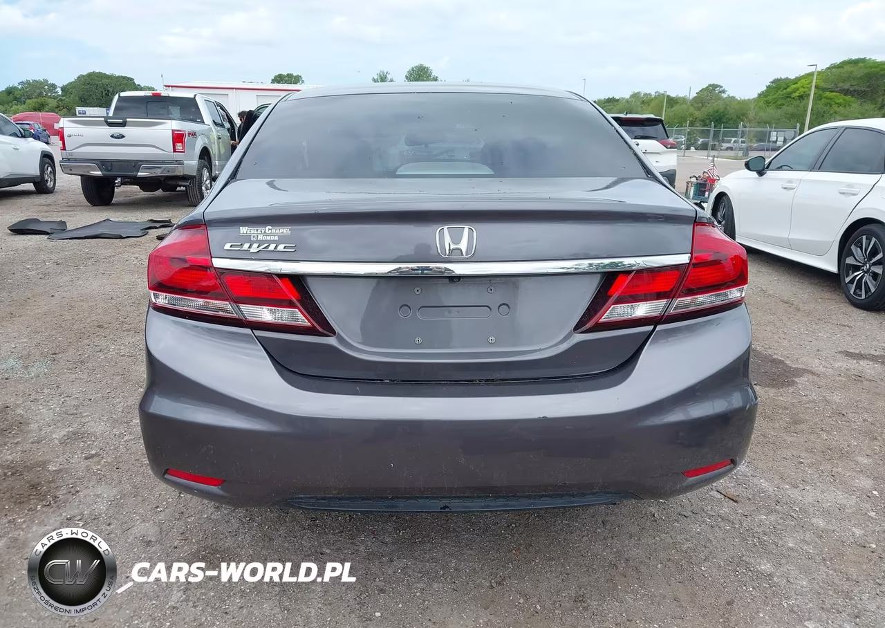 2015 Honda Civic Lx VIN:19XFB2F52FE250021 - 16