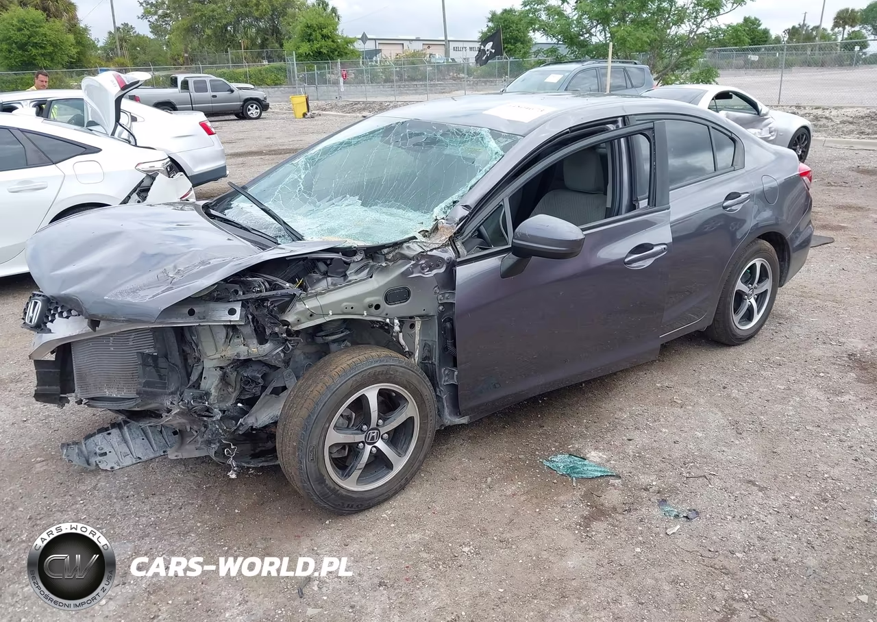 2015 Honda Civic Lx VIN:19XFB2F52FE250021 - 2