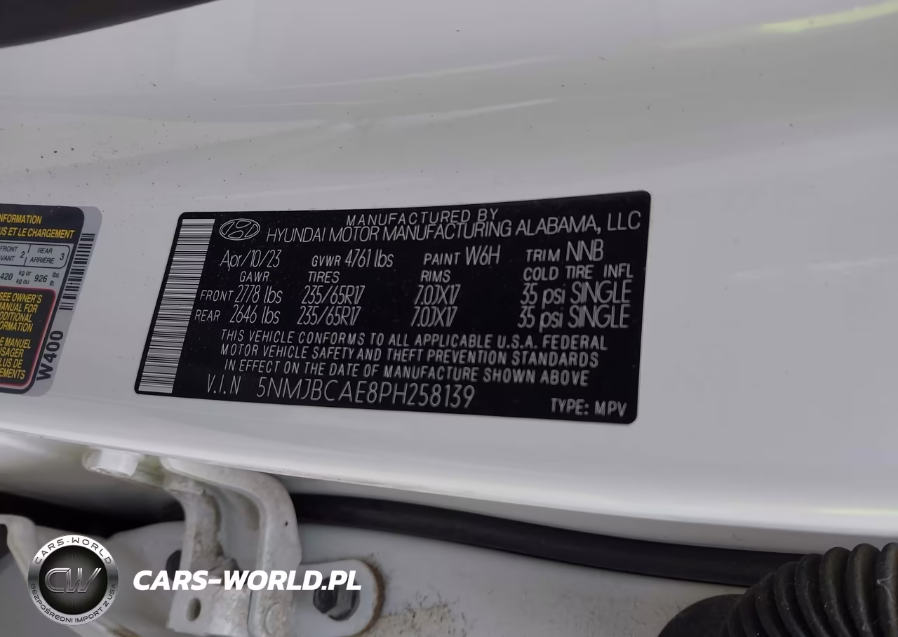 2023 Hyundai Tucson Sel VIN:5NMJBCAE8PH258139 - 9