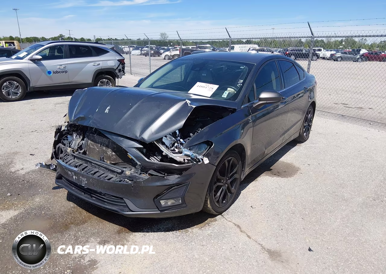 2020 Ford Fusion Se VIN:3FA6P0HD0LR184847 - 2
