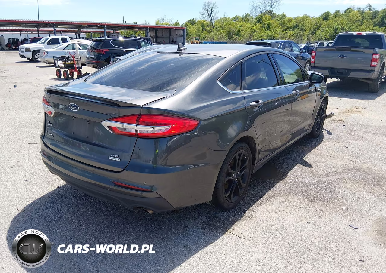 2020 Ford Fusion Se VIN:3FA6P0HD0LR184847 - 4