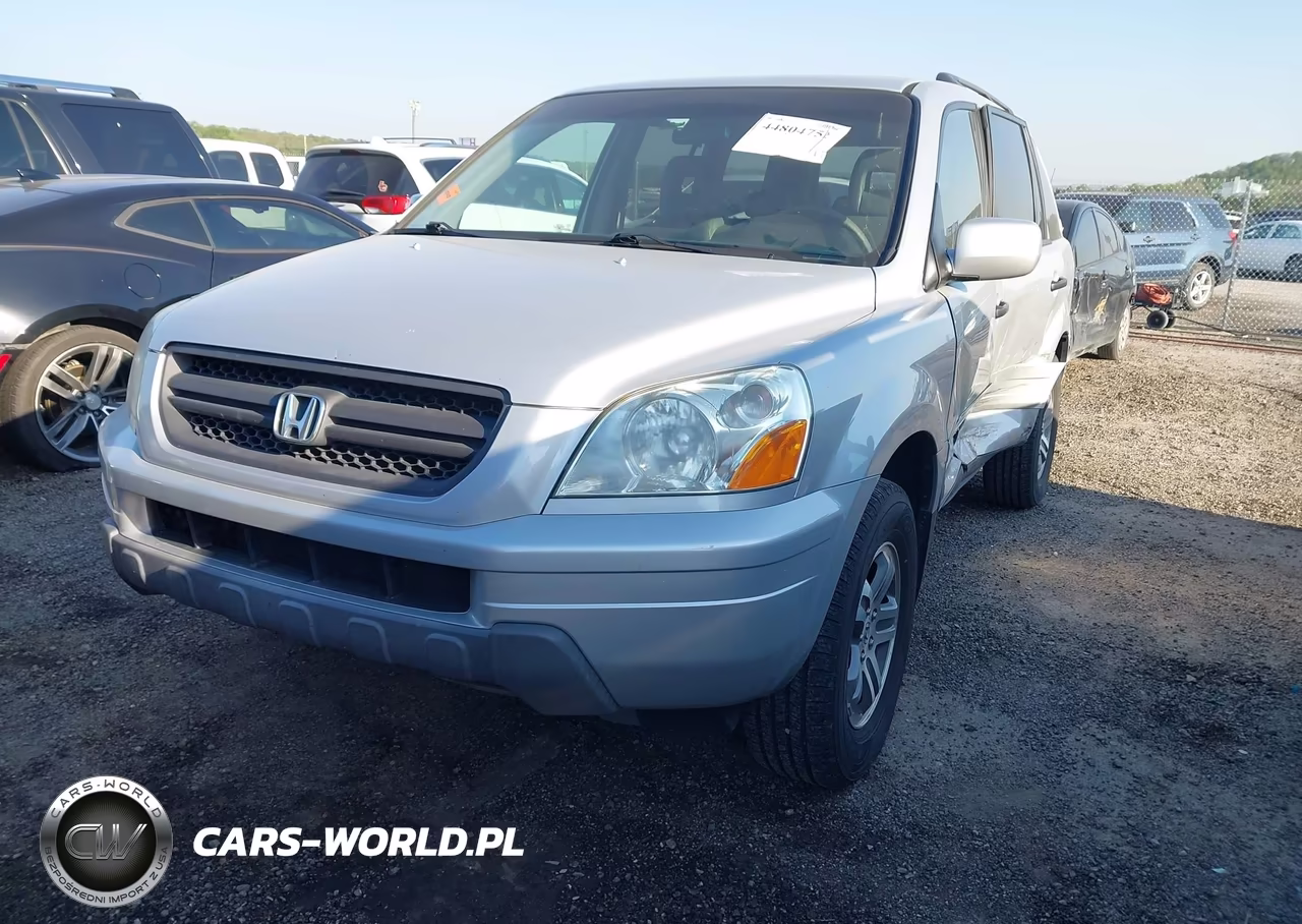 2004 Honda Pilot Ex-L VIN:2HKYF18584H600880 - 2