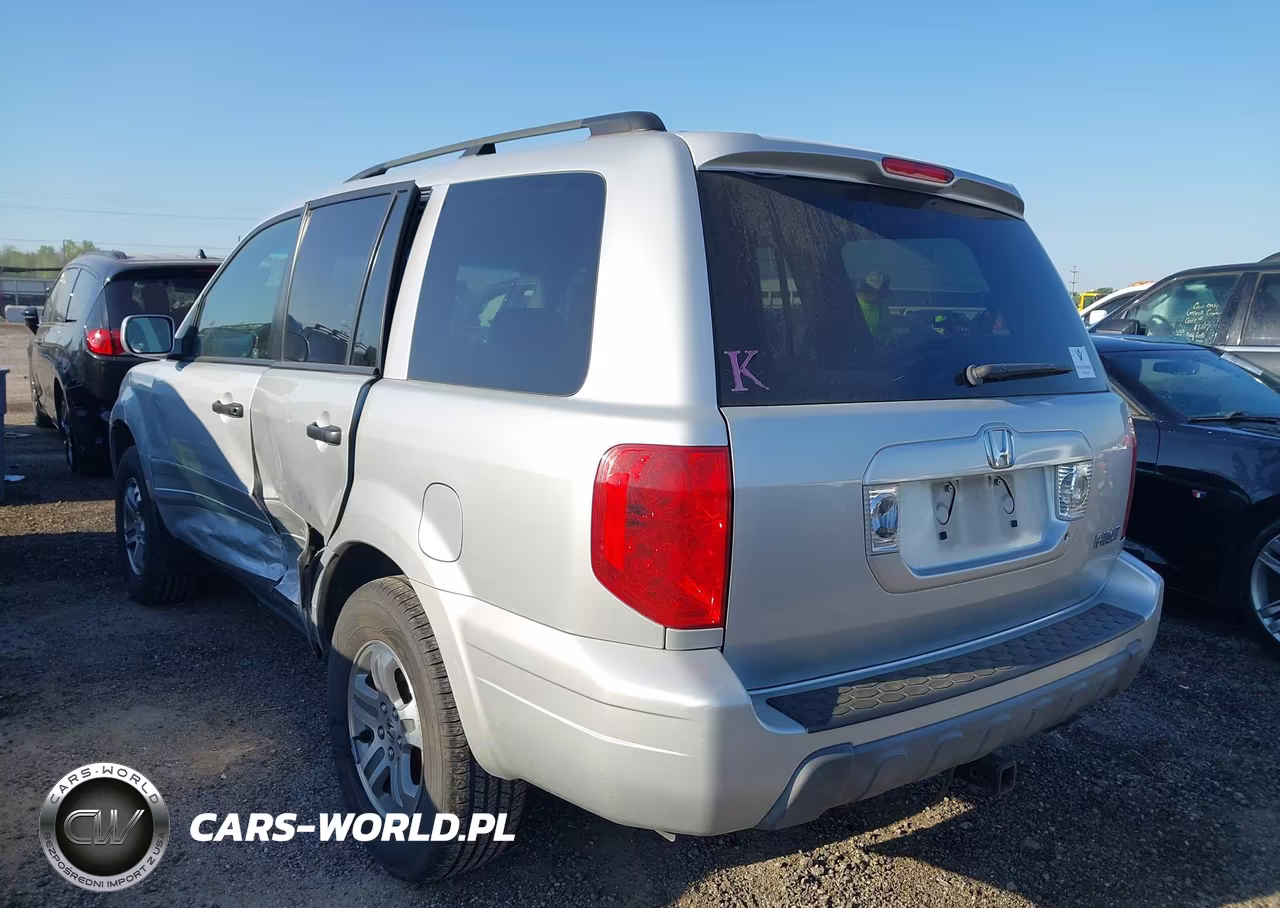 2004 Honda Pilot Ex-L VIN:2HKYF18584H600880 - 3