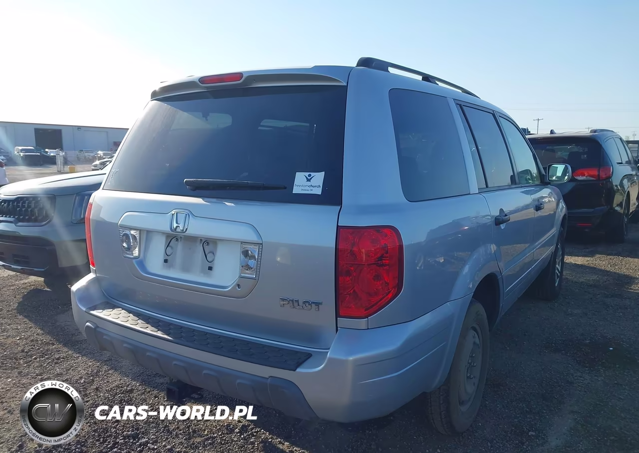 2004 Honda Pilot Ex-L VIN:2HKYF18584H600880 - 4