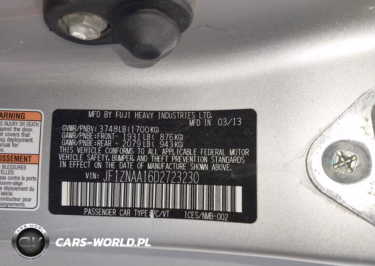 2013 Scion Fr-S VIN:JF1ZNAA16D2723230 - 9