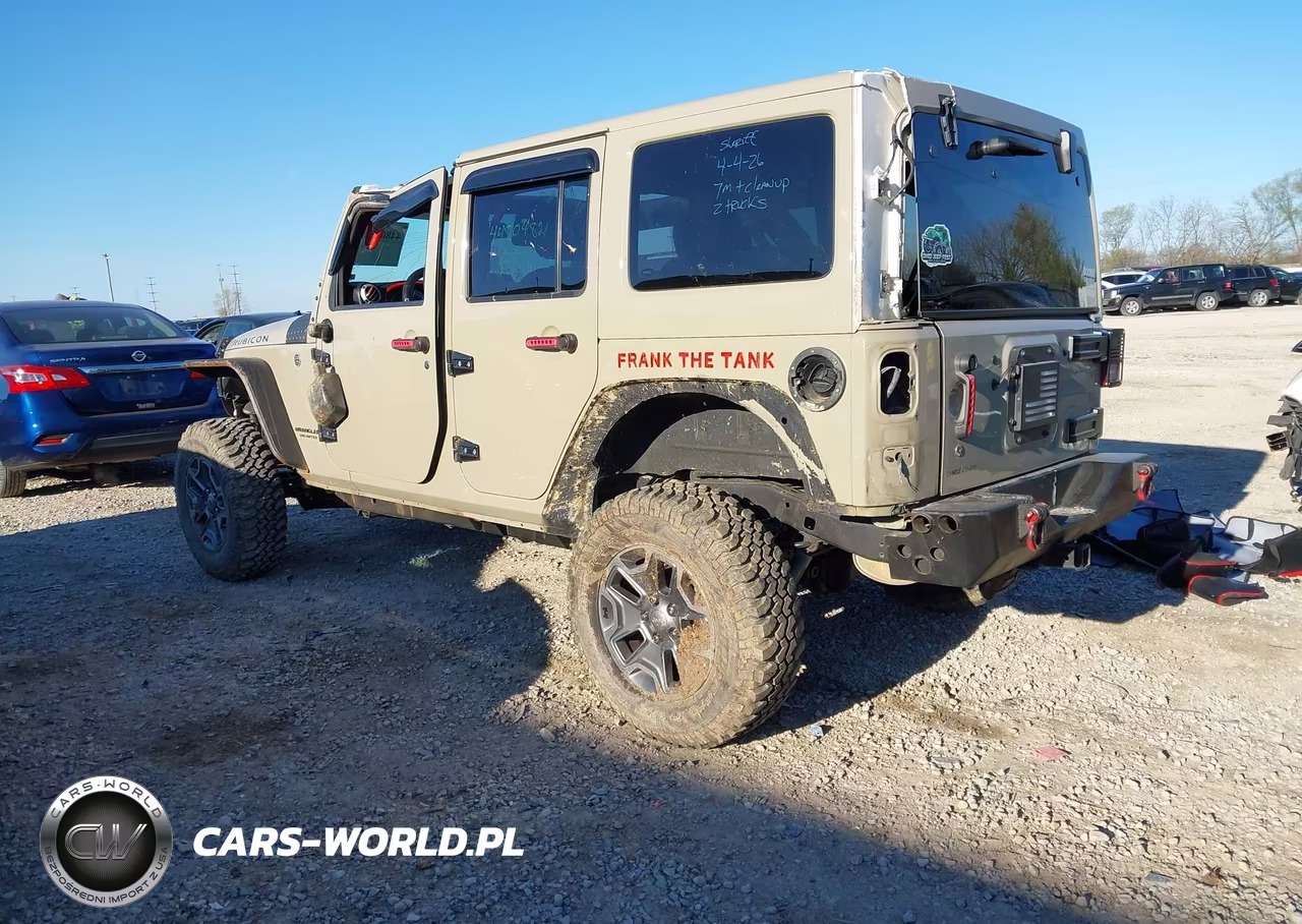 2017 Jeep Wrangler Unlimited Rubicon 4X4 VIN:1C4BJWFG2HL694312 - 3