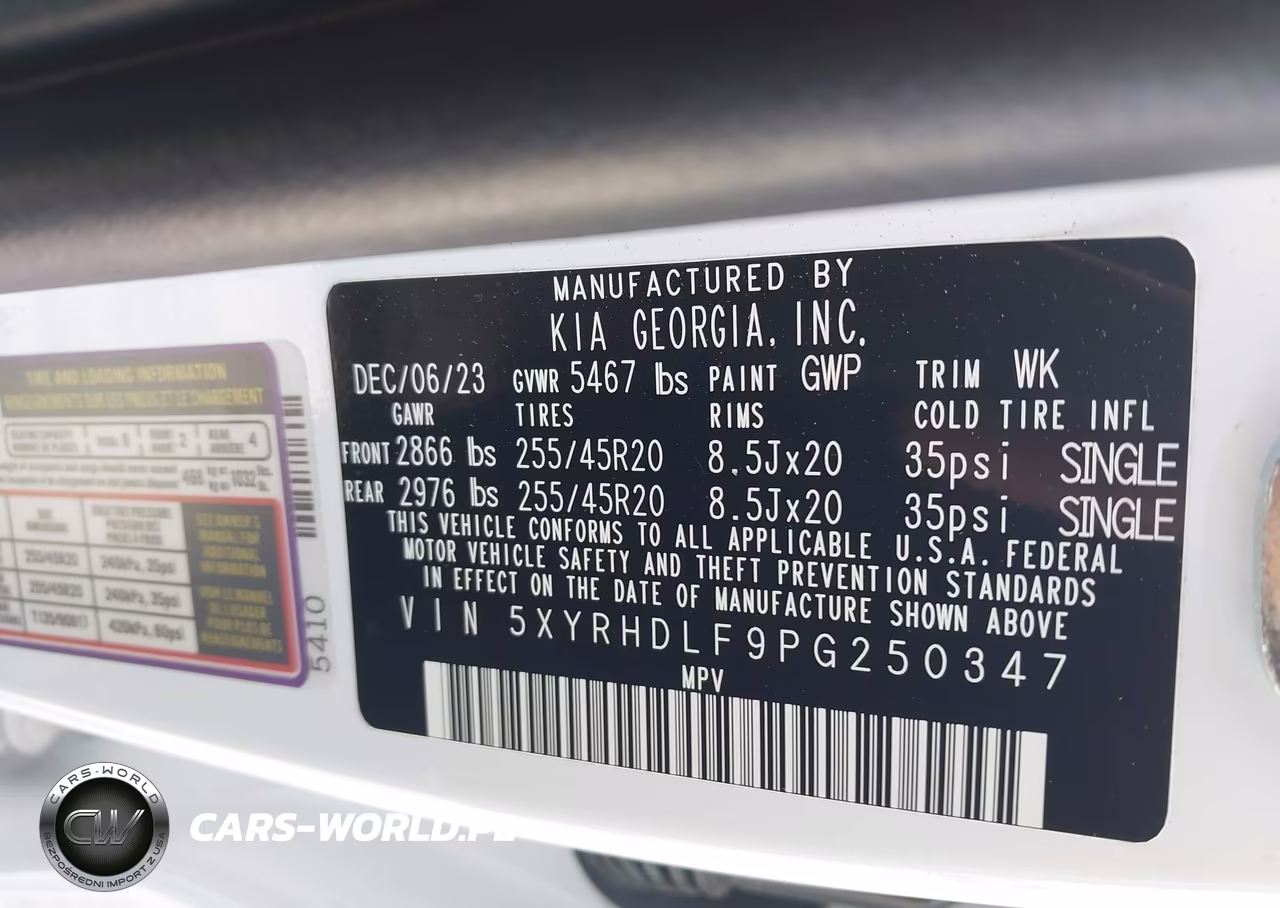 2023 Kia Sorento X-Line Ex VIN:5XYRHDLF9PG250347 - 9