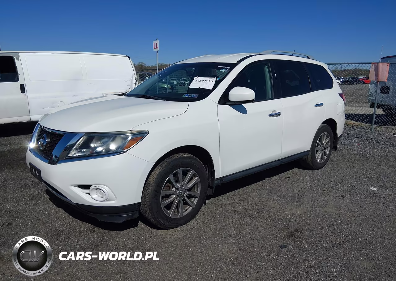 2014 Nissan Pathfinder Sv VIN:5N1AR2MM4EC734922 - 2