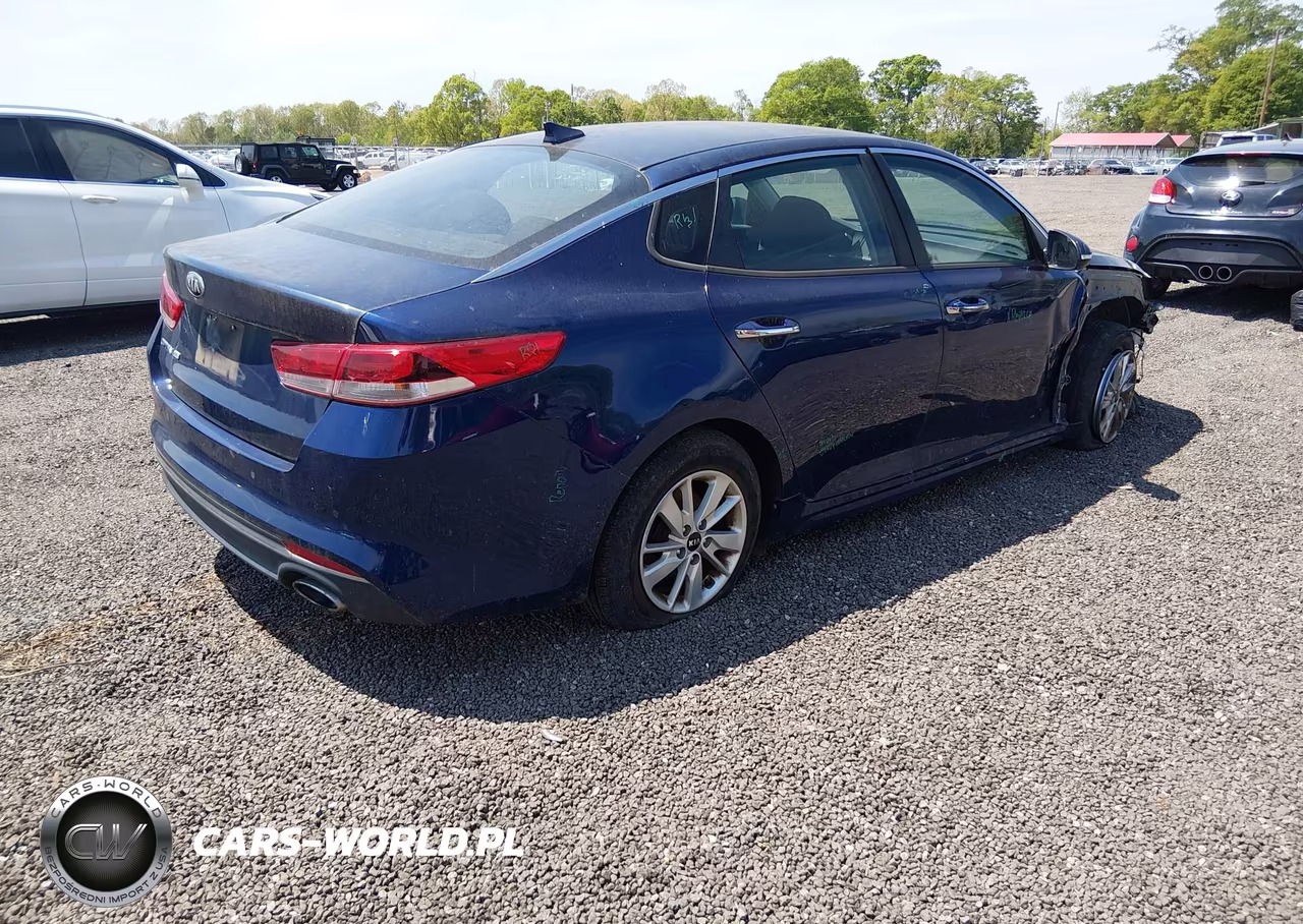 2018 Kia Optima Lx VIN:5XXGT4L35JG207695 - 4