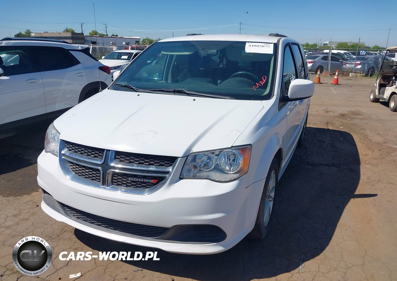 2016 Dodge Grand Caravan Sxt VIN:2C4RDGCG8GR249563 - 2