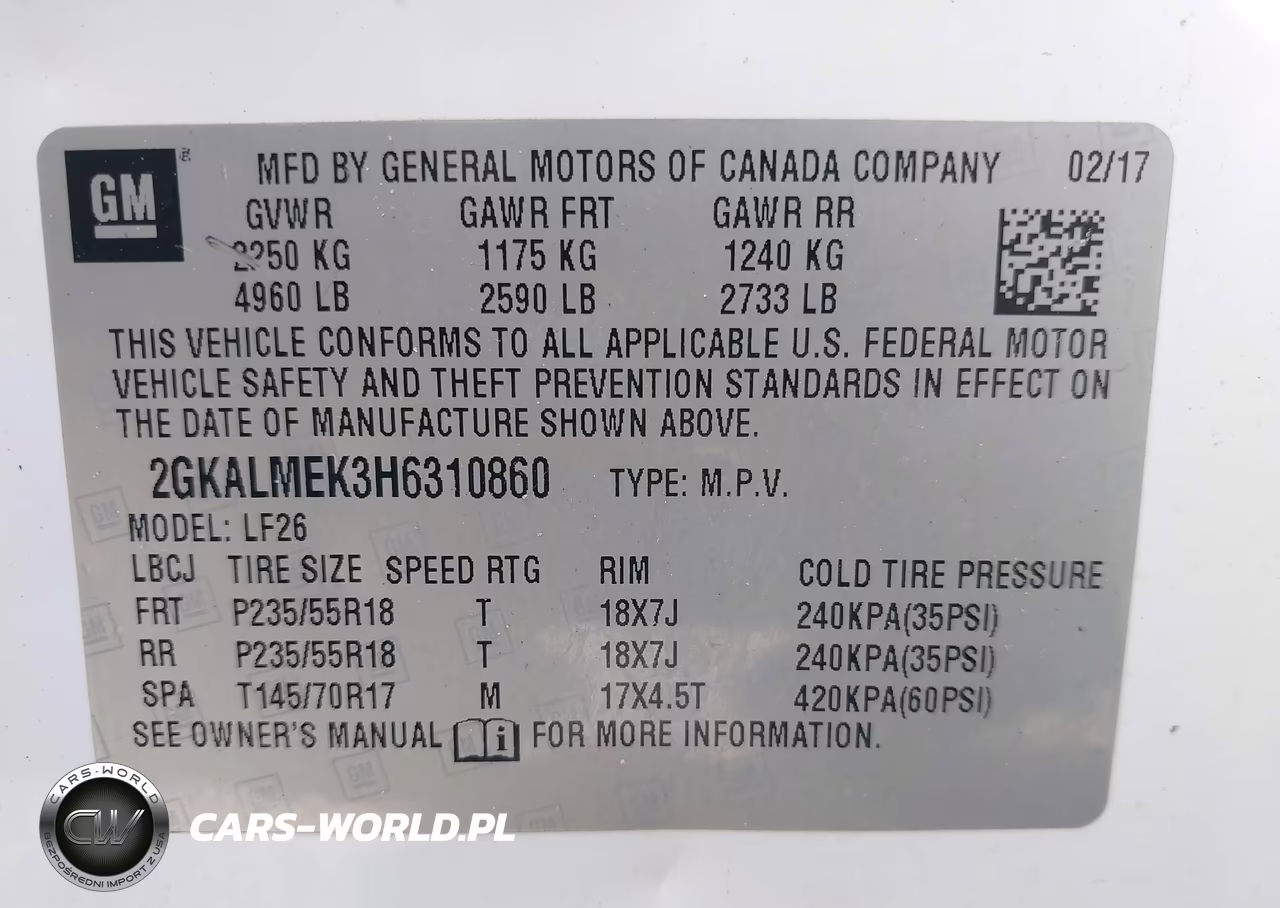 2017 GMC Terrain Sle-1 VIN:2GKALMEK3H6310860 - 9