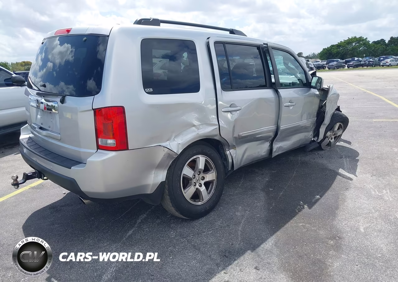 2010 Honda Pilot Ex VIN:5FNYF3H42AB023096 - 4