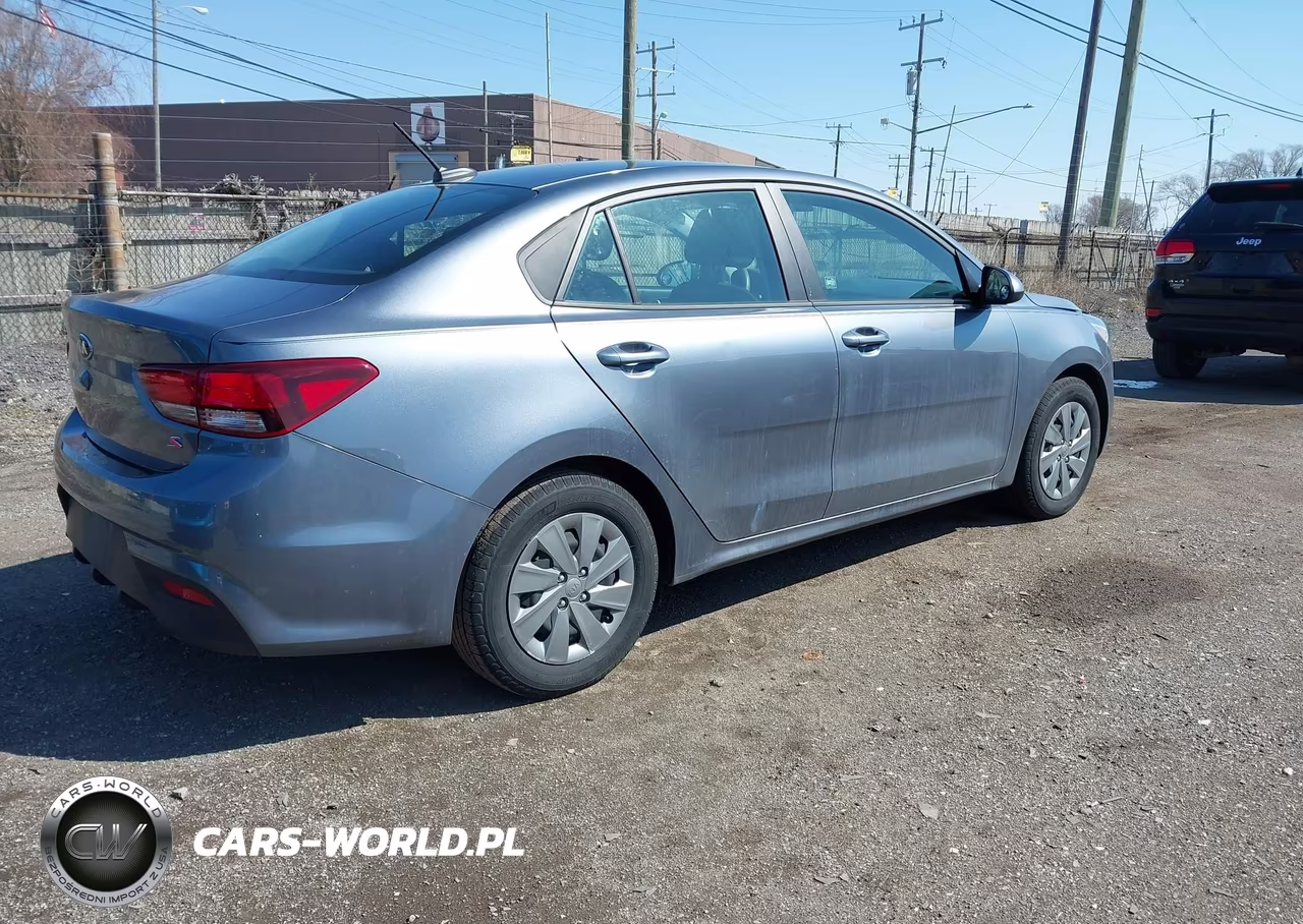 2020 Kia Rio S VIN:3KPA24AD8LE349703 - 4