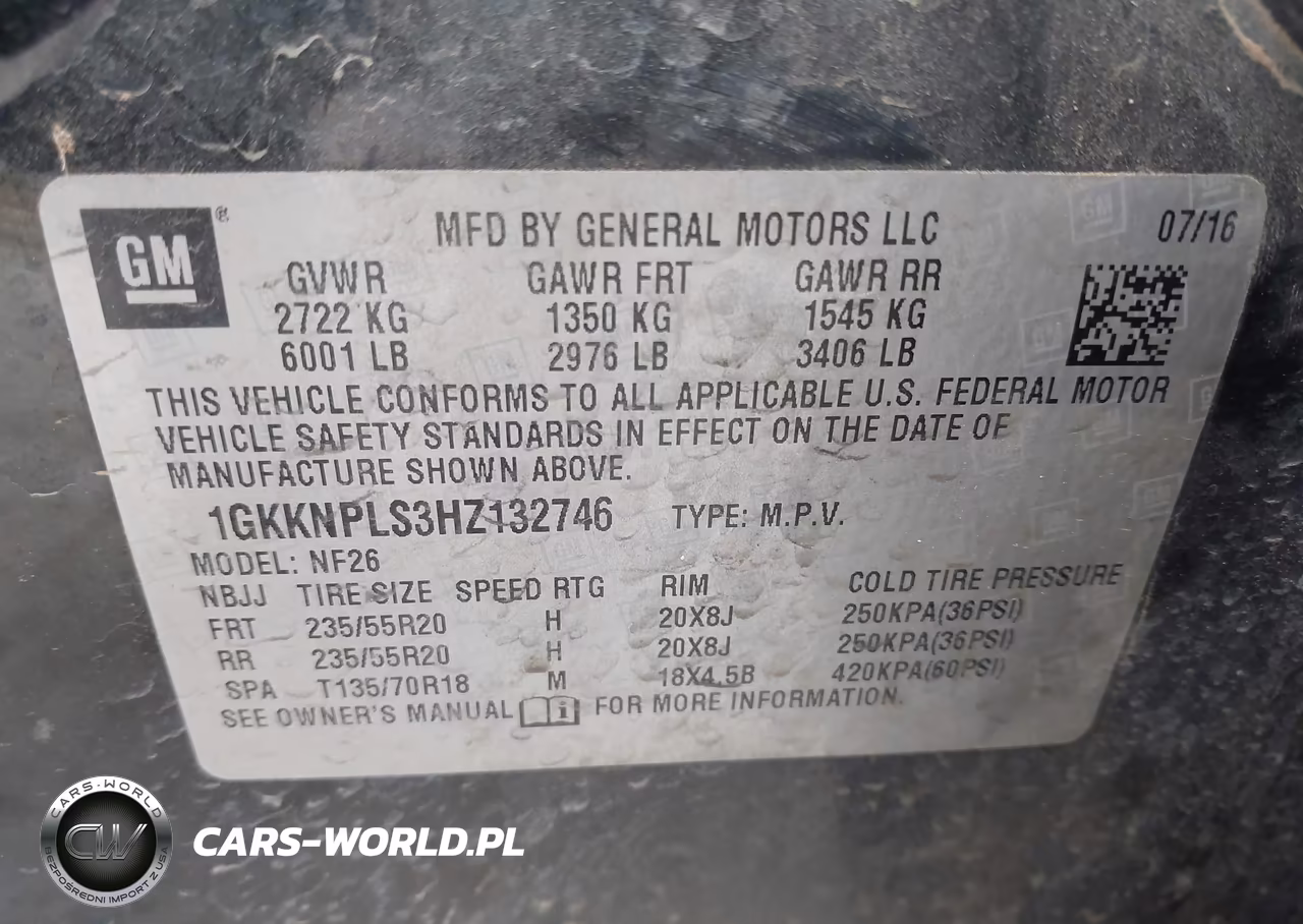 2017 GMC Acadia Denali VIN:1GKKNPLS3HZ132746 - 9