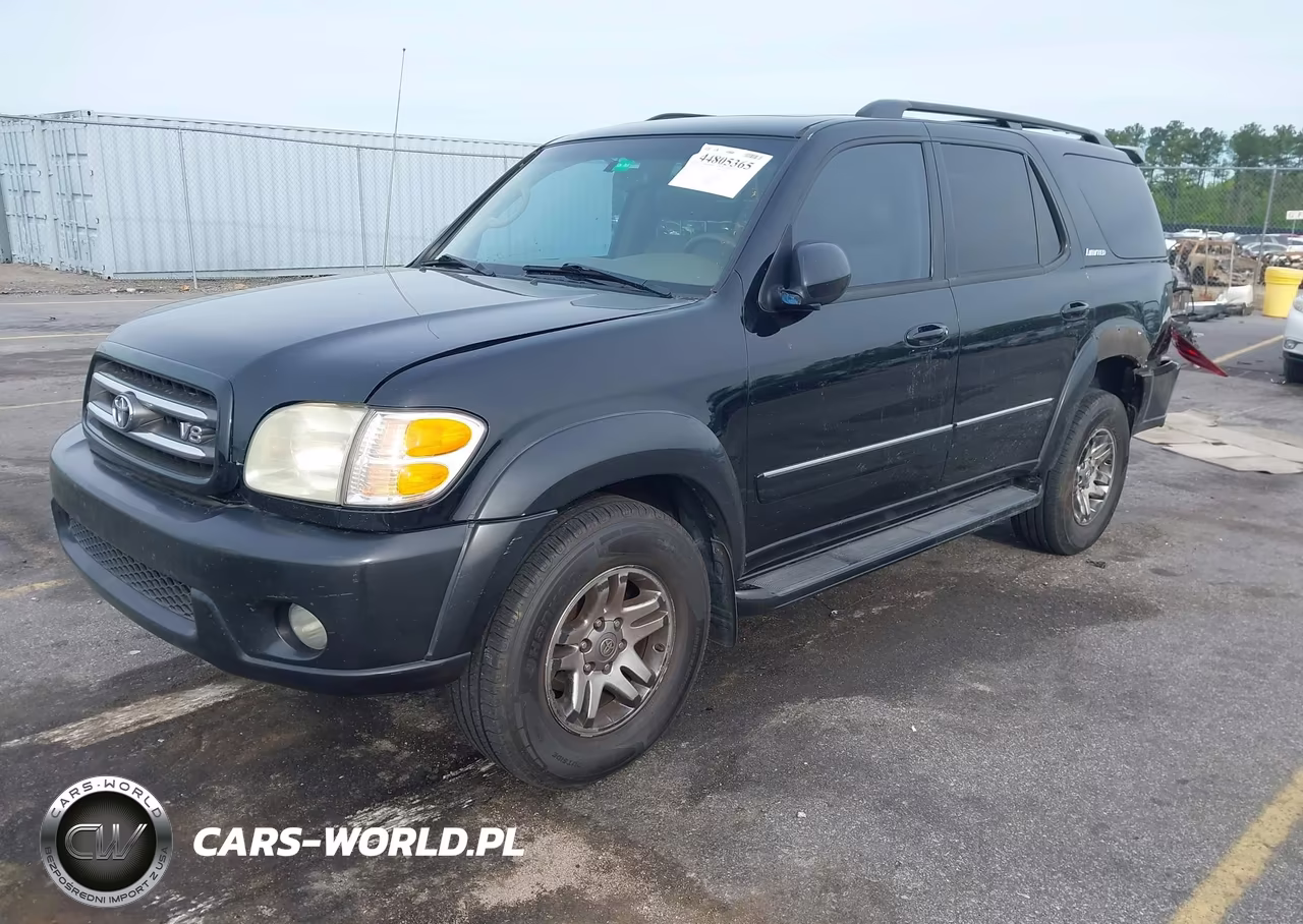 2003 Toyota Sequoia Limited V8 VIN:5TDZT38A23S163859 - 2