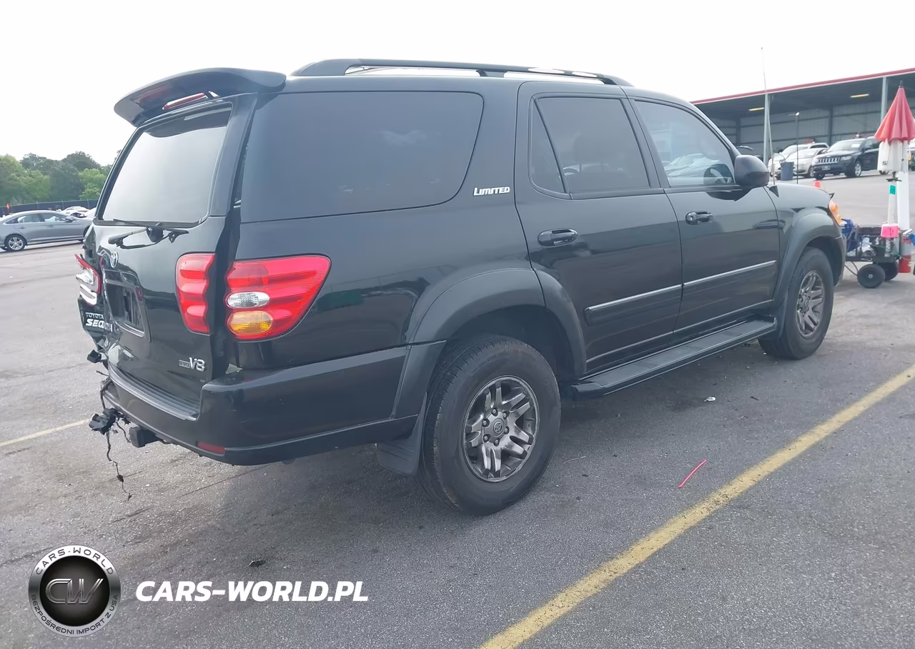 2003 Toyota Sequoia Limited V8 VIN:5TDZT38A23S163859 - 4