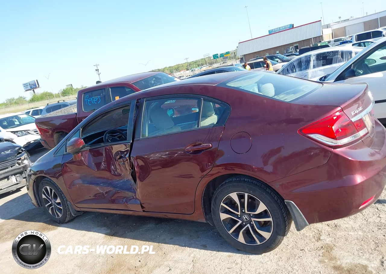 2014 Honda Civic Ex VIN:19XFB2F84EE056387 - 14