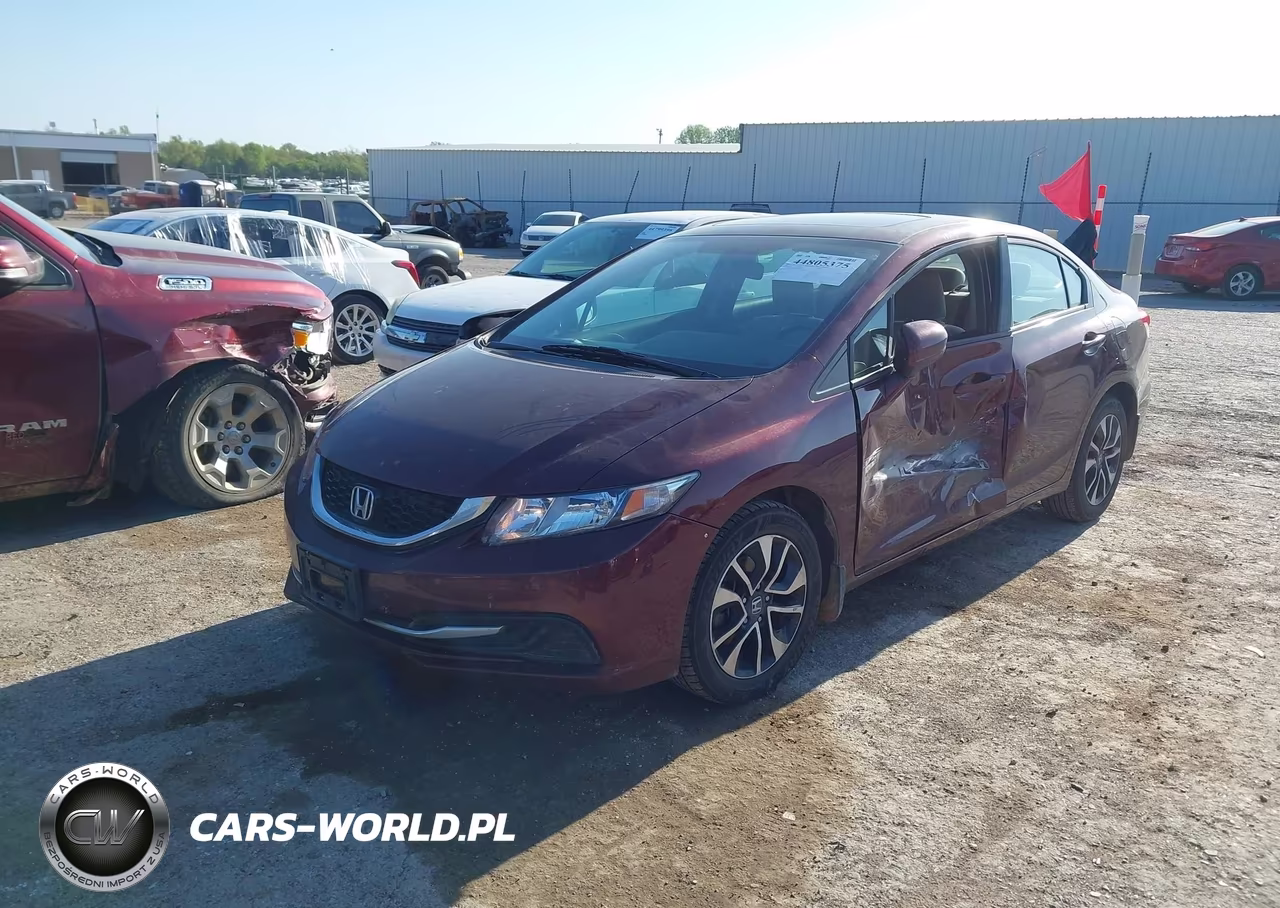 2014 Honda Civic Ex VIN:19XFB2F84EE056387 - 2
