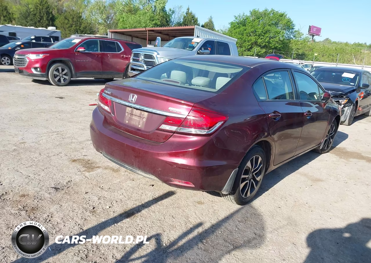 2014 Honda Civic Ex VIN:19XFB2F84EE056387 - 4