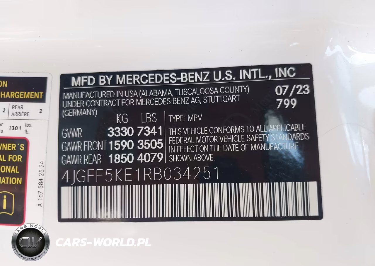 2024 Mercedes-Benz Gls 450 4Matic VIN:4JGFF5KE1RB034251 - 9