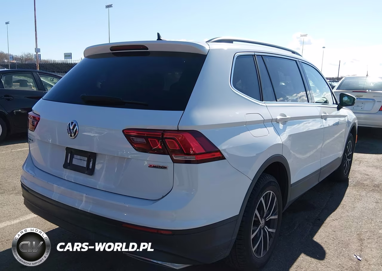 2019 Volkswagen Tiguan 2.0T Se-2.0T Sel-2.0T Sel R-Line-2.0T Sel R-Line Black VIN:3VV2B7AX9KM185836 - 4